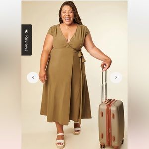 Wayre Roma Travel Wrap Dress Reversible